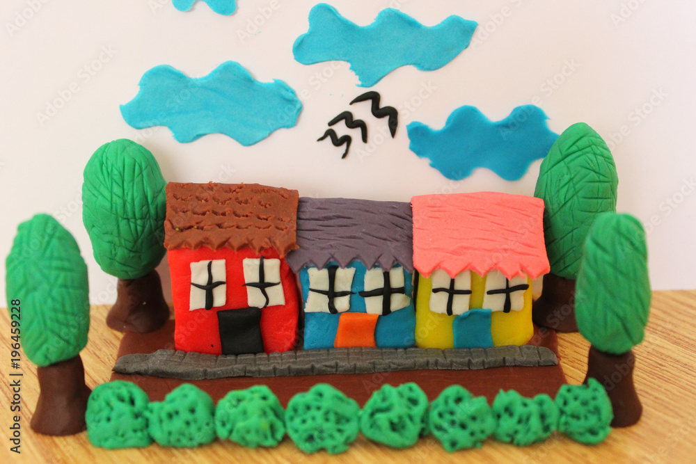 Playdough house deals