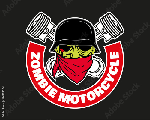 This Desing fot T-Shirt, Sticker/Decal, Emblem, Motorcycle Club Logo photo