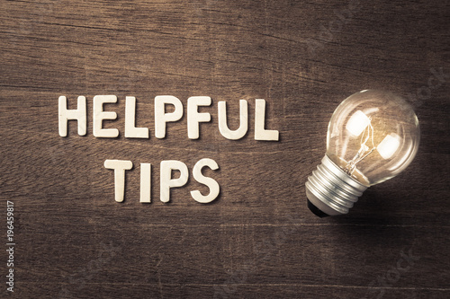 Cuadro en lienzo Helpful Tips