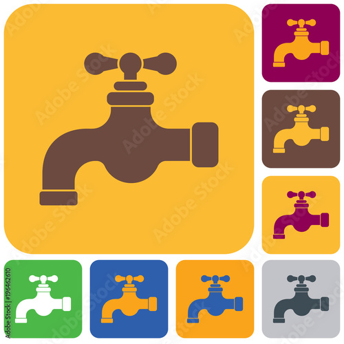 Water tap icon