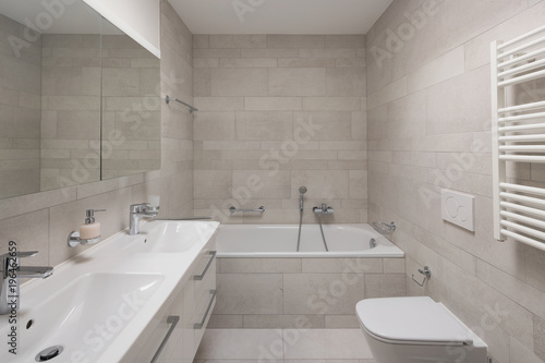 Design bathroom in modern home