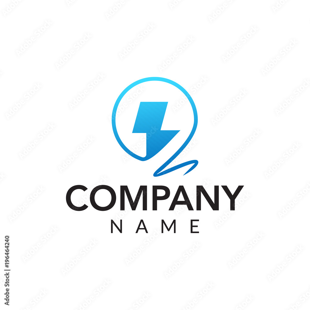 Electrical vector logo icon illustration
Electrical vector logo icon illustration