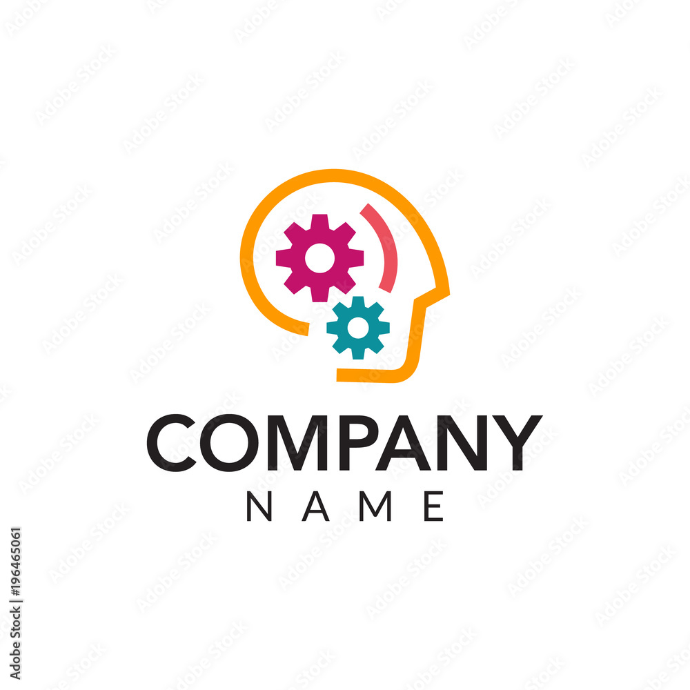 Mind vector logo icon illustration
Mind vector logo icon illustration