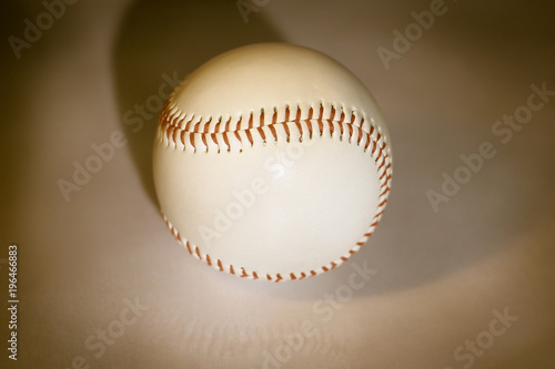 baseball ball .isolated on a white background .