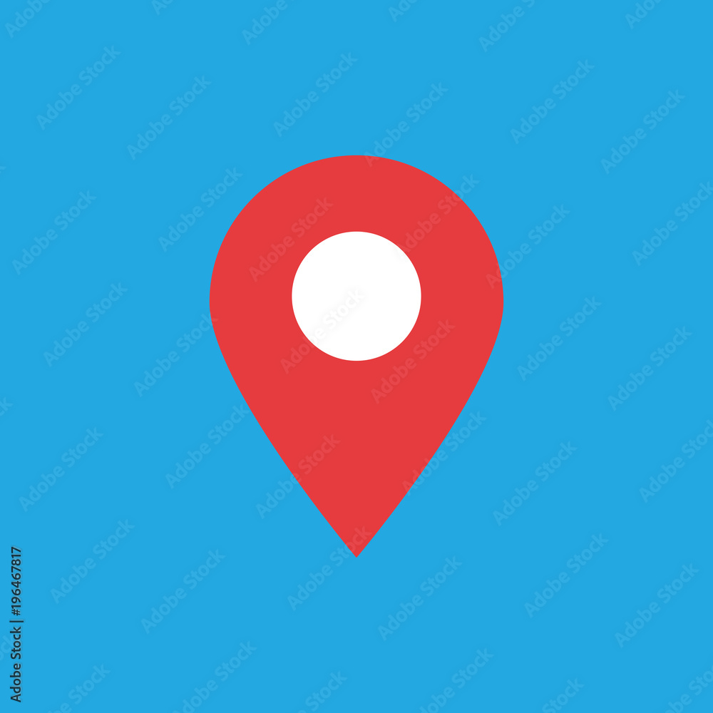 LOCATION FLAT ICON LOCATION FLAT ICON