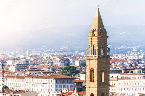 Scenic view of the city of Florence, Italy, Toscana