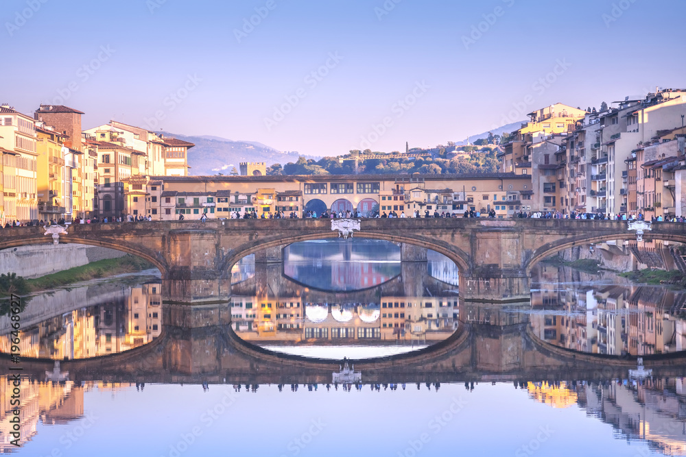 Arno river panorama, Italy