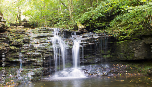 Waterfall at Ricketts Glen, PA © Allen