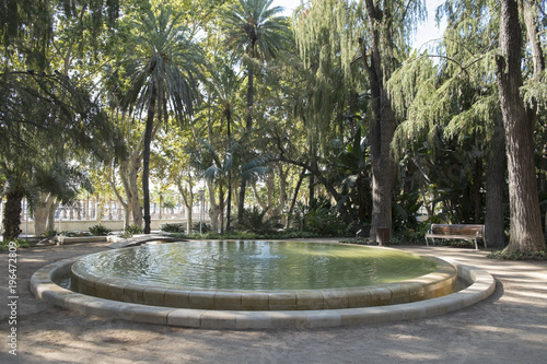 Parque de Málaga. Andalucía, España.
