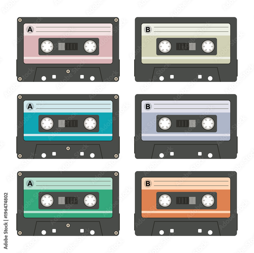 vector audio cassettes