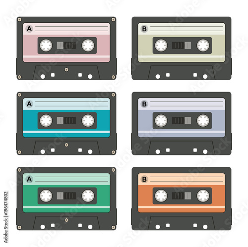 vector audio cassettes