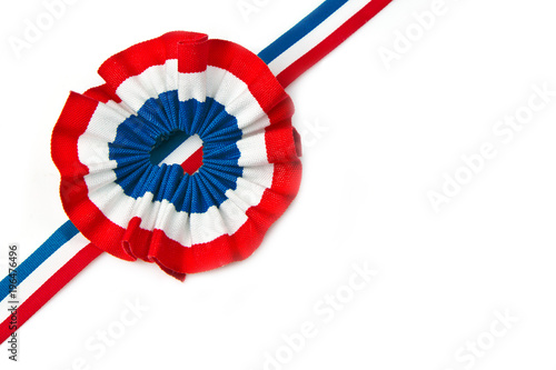 cockade with french flag