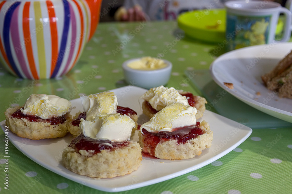Cornish Cream Tea Scones Cornish Cream Tea Scones