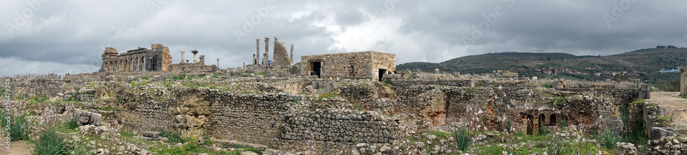 Panorama of ruins