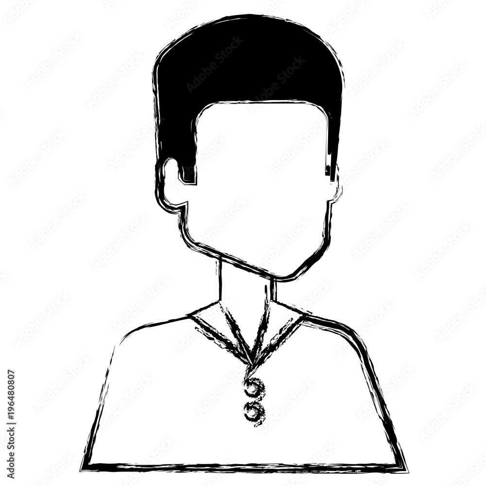 young man avatar character young man avatar character