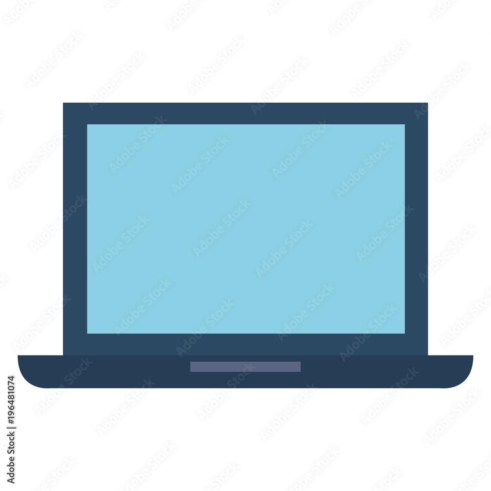 computer laptop isolated icon computer laptop isolated icon