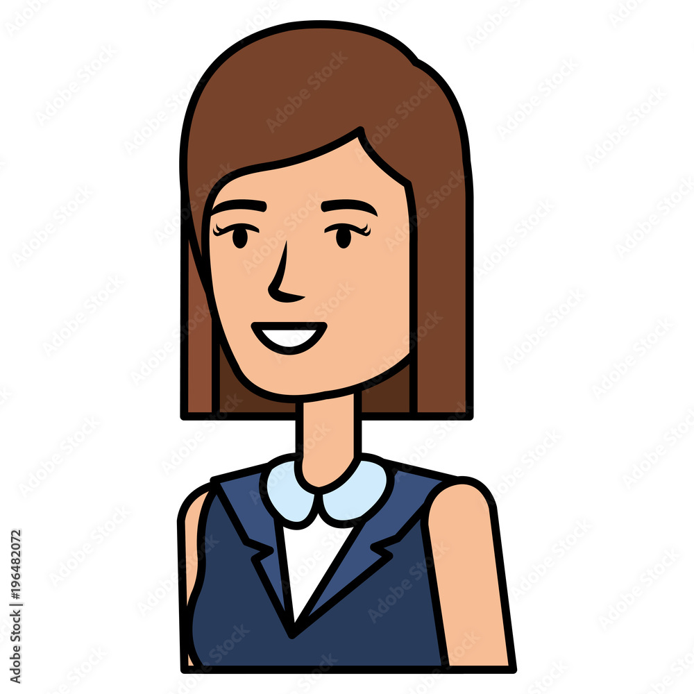 beautiful businesswoman avatar character beautiful businesswoman avatar character