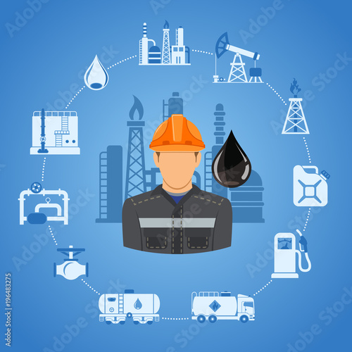 Oil Industry Concept