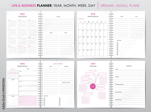 Life and business planner 2018 photo