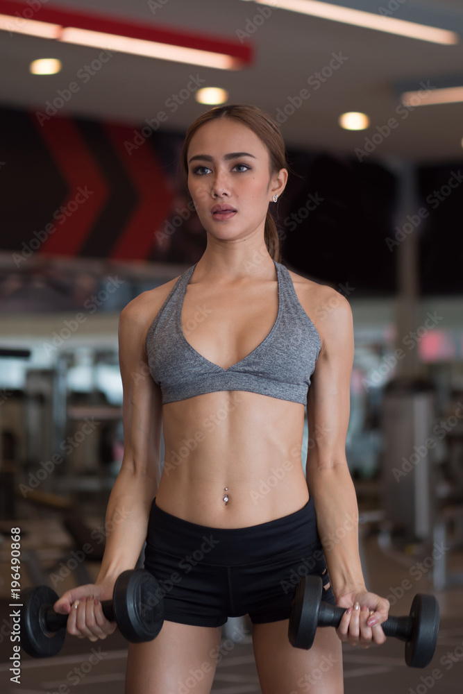 Fototapeta premium sport girl