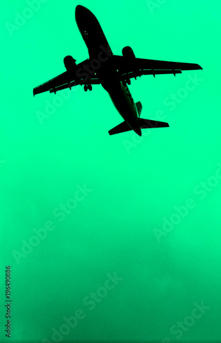 Fototapeta Naklejka Na Ścianę i Meble -  Abstract airplane