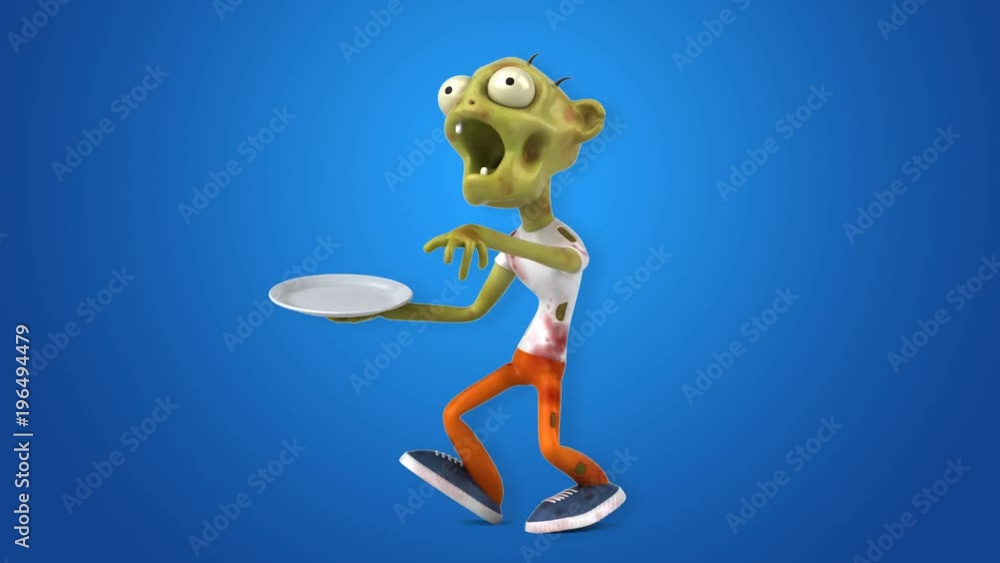 Fun zombie - 3D Animation Fun zombie - 3D Animation