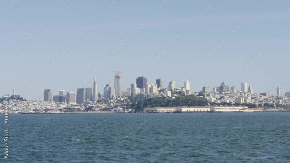 San Francisco seen from the bay
