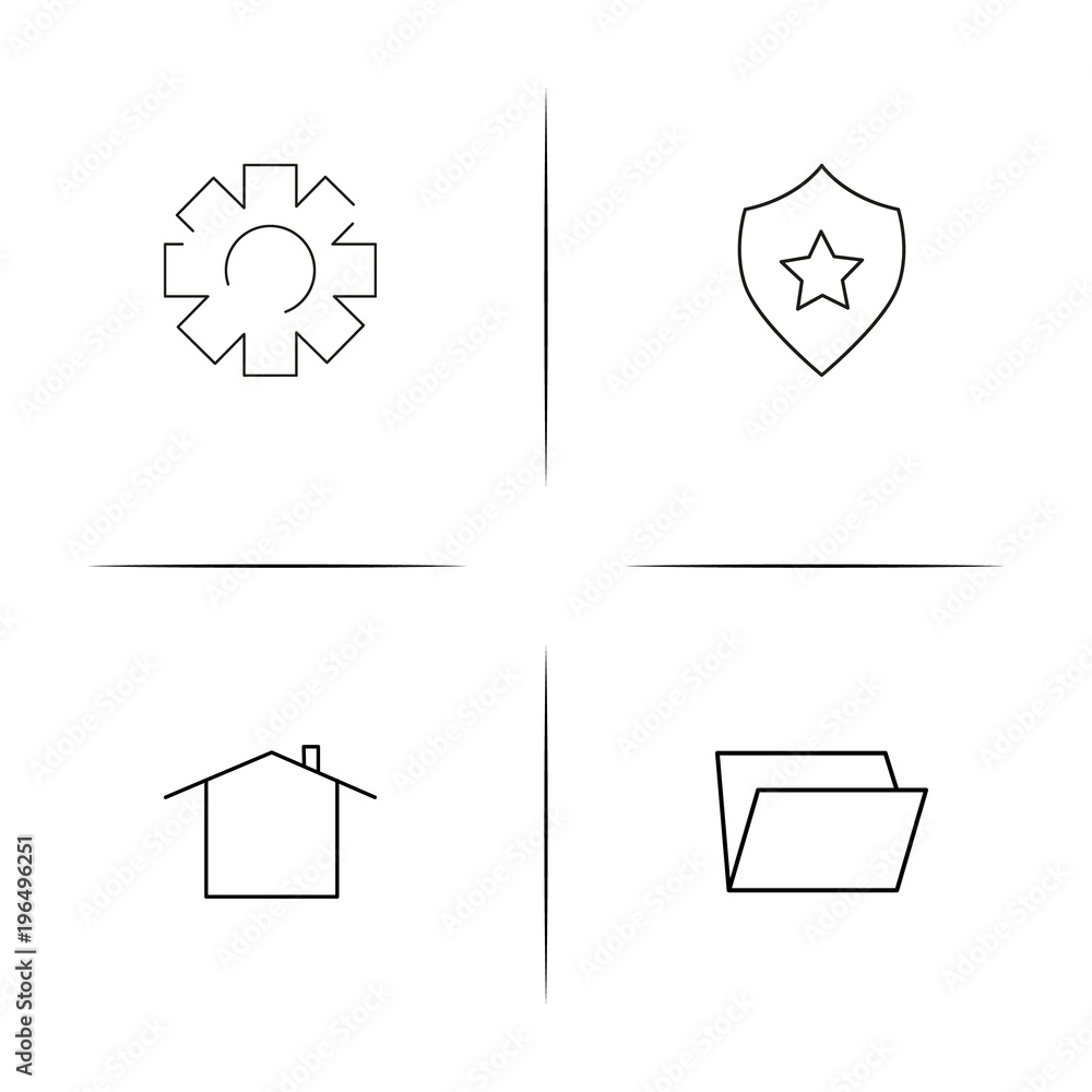 Web And Text simple linear icon set.Simple outline icons Web And Text simple linear icon set.Simple outline icons