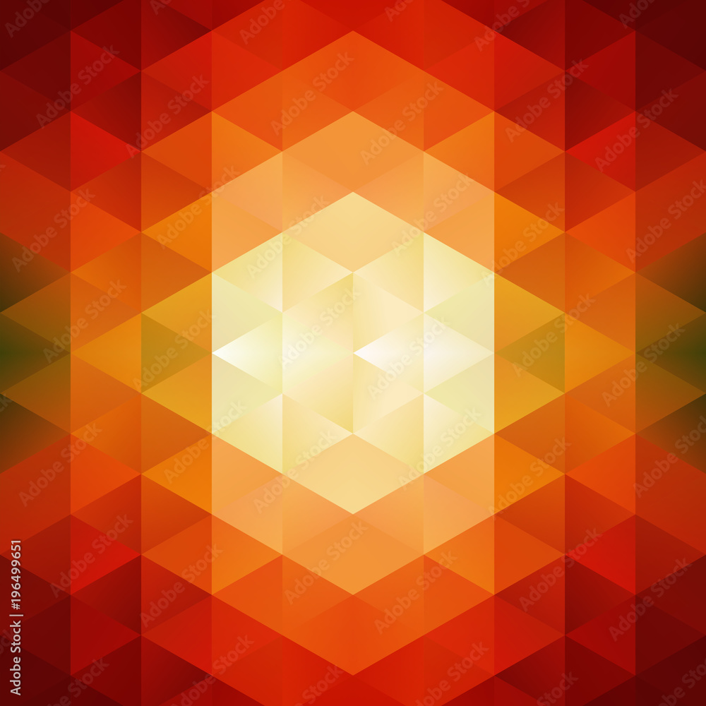 Fototapeta premium Abstract triangles pattern background. Modern illustration