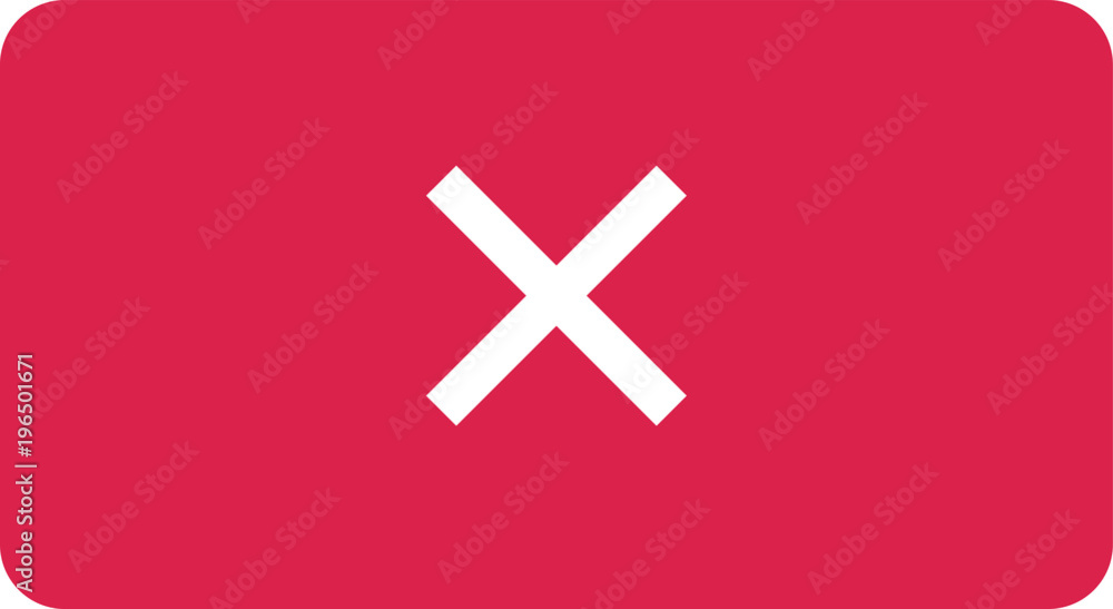 Obraz premium Web Close button 2