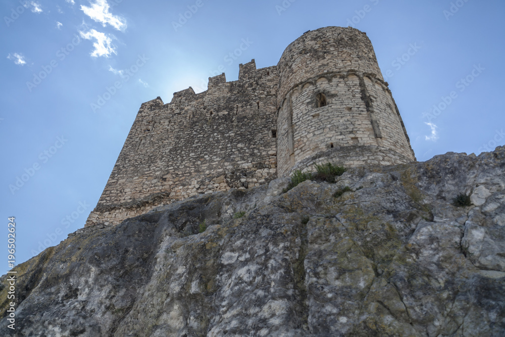  Ancient Castle of Calafell, province Tarragona,Catalonia.Spain.