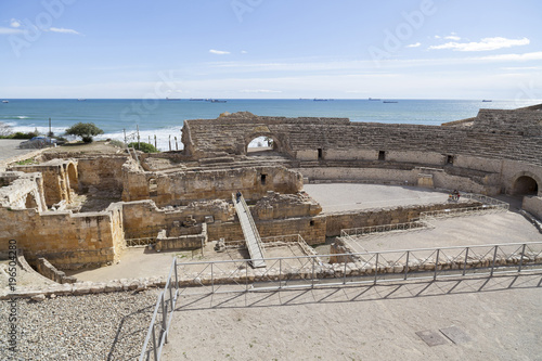 Roman amphitheatre,Tarragona,Spain.