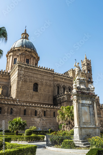 Palermo Cathedral in Palermo, Sicily, Italy