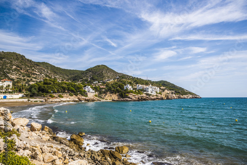 Fototapeta Naklejka Na Ścianę i Meble -  Beautiful scenic view on Mediterranean Sea