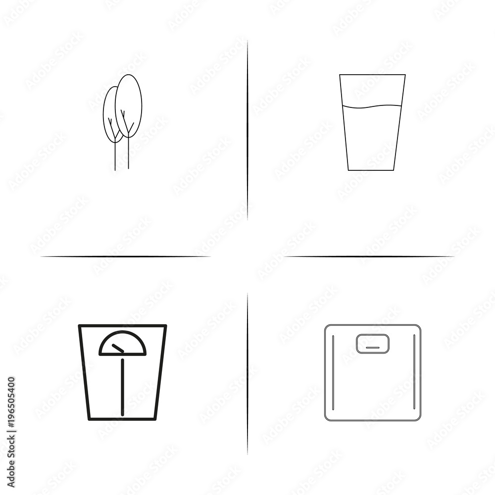 Sport Fitness And Recreation simple linear icon set.Simple outline icons Sport Fitness And Recreation simple linear icon set.Simple outline icons