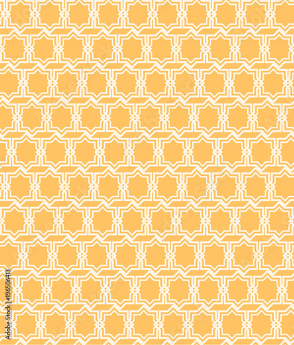 Seamless repeating pattern from oriental ornament