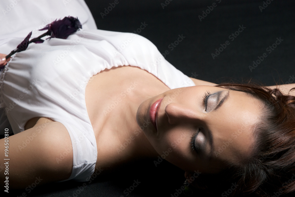 Fototapeta premium fashion girl