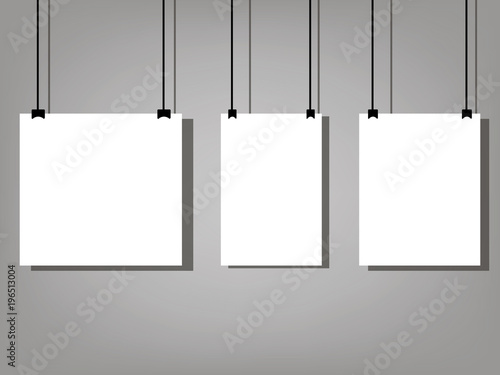 mockup paper. vector