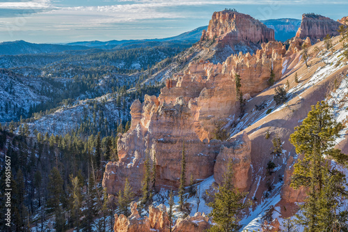 Bryce Canyon Winter Landscape