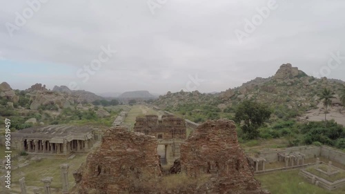 Hampi. Achutaraya Temple. photo