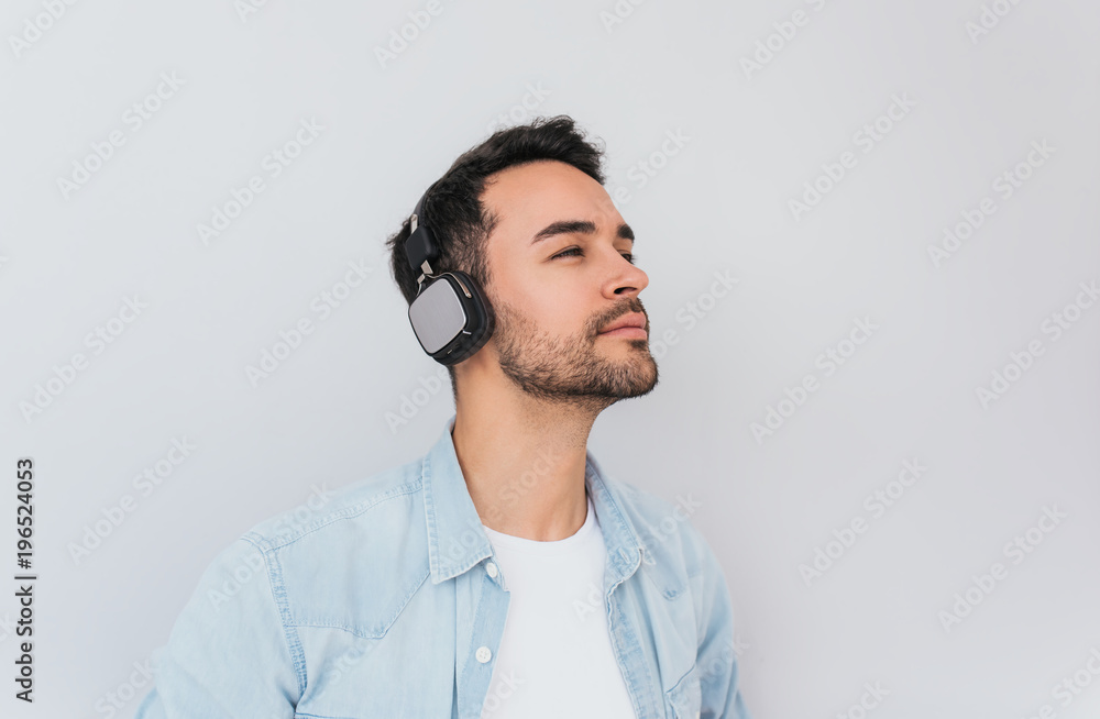 Attractive Athletic Young Woman Posing Outdoors while Listening To Music  with Headphones. after a Workout Stock Photo - Image of girl, healthy:  159027326