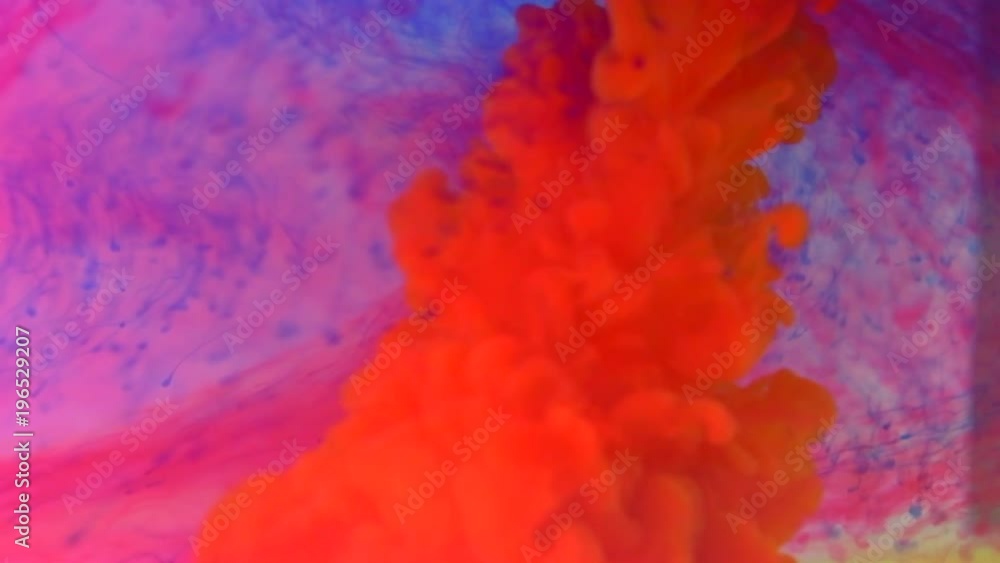 Acrylic colors and ink in water. Abstract frame background. Isolated on white. Acrylic colors and ink in water. Abstract frame background. Isolated on white.