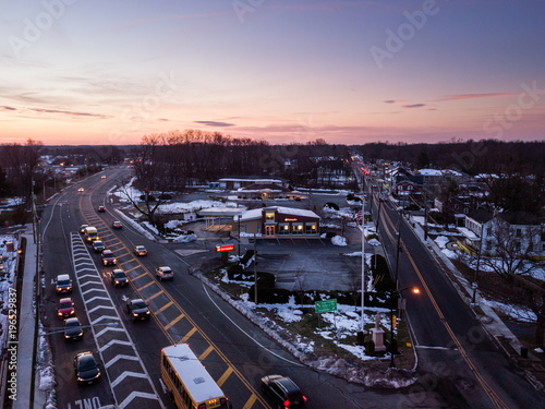 Aerial of Robbinsville NJ photo