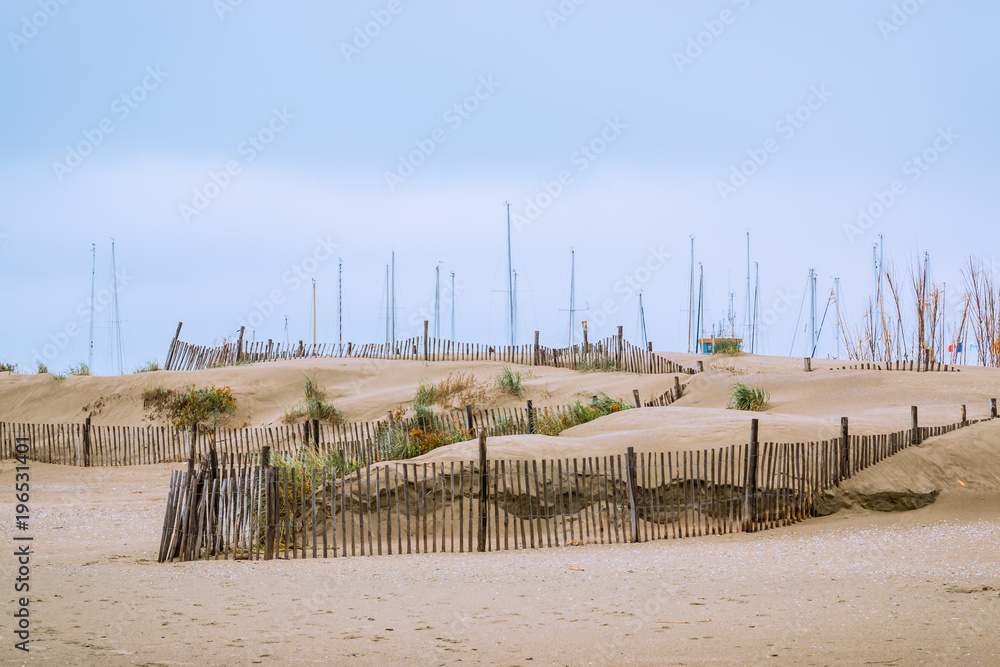 La plage du Grau du Roi