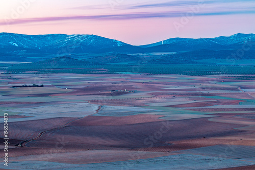 La luz del amanecer