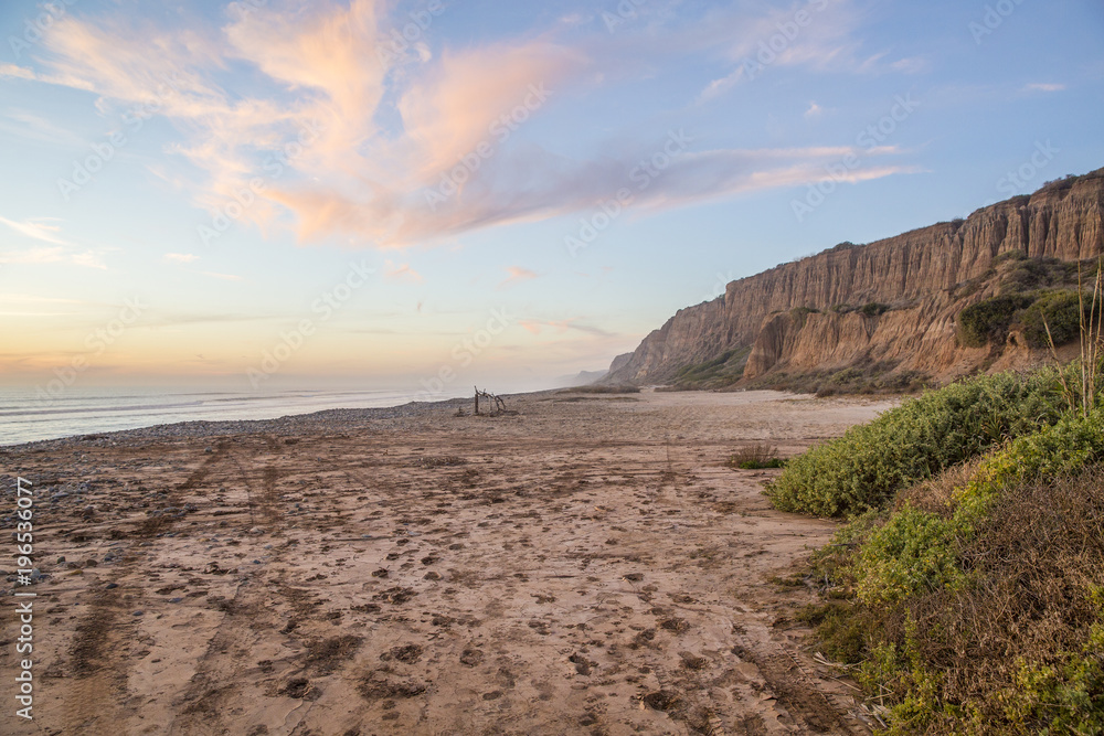 San Onofre sun setting views San Onofre sun setting views