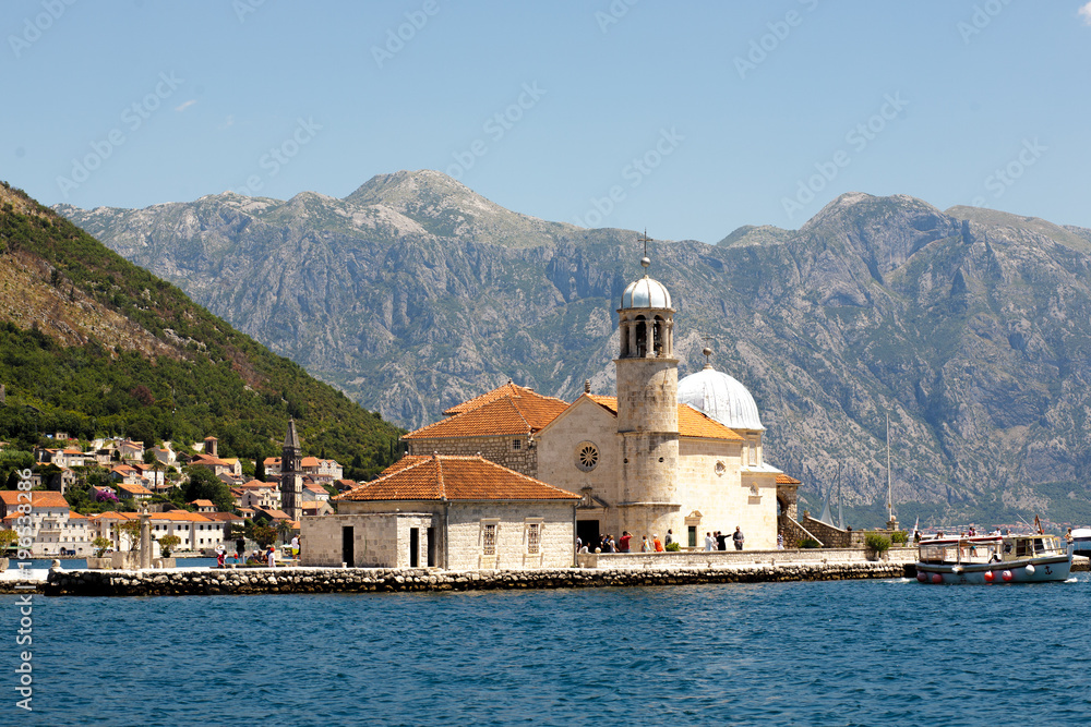 Our Lady of the Rock Island in Montenegro
