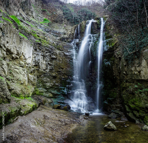 Fototapeta Naklejka Na Ścianę i Meble -  Waterfall in Tbilisi.