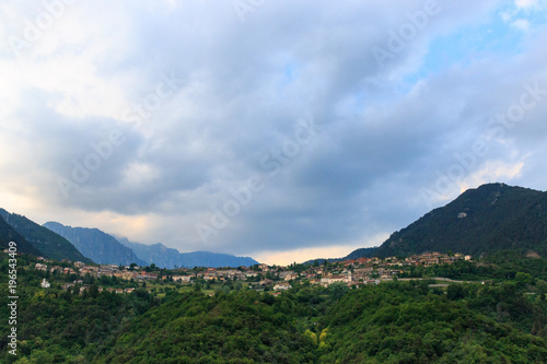 Italian Village of Vesio in the Lake Garda region