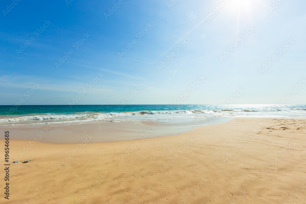 Untouched tropical beach Untouched tropical beach